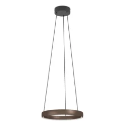Candeeiro de teto LED em anel bronze com controlo táctil TRABUCO EGLO 390449