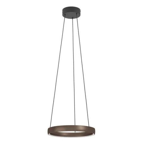 Candeeiro de teto LED em anel bronze com controlo táctil TRABUCO EGLO 390449