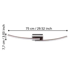 Candeeiro de teto LED em bronze LUNGOLAGO EGLO 901219