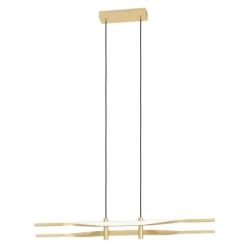 Candeeiro de teto LED em latão escovado COLMEAL EGLO 901226