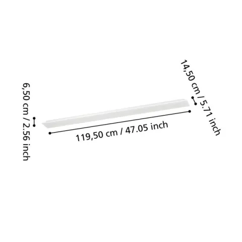 Candeeiro de teto LED moderno MORADILLO-Z EGLO 901517