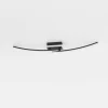 Candeeiro de teto LED preto e branco LUNGOLAGO EGLO 901217