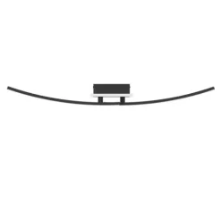 Candeeiro de teto LED preto e branco LUNGOLAGO EGLO 901217