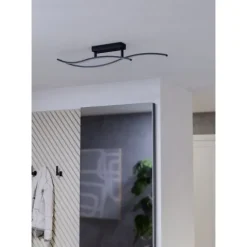 Candeeiro de teto LED preto e branco GRISOLIA EGLO 901206
