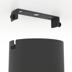 Candeeiro de teto LED preto e latão escovado AIETA EGLO 901215