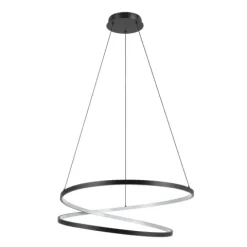 Candeeiro de teto LED preto RUOTALE EGLO 901138