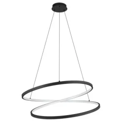 Candeeiro de teto LED preto RUOTALE EGLO 901138