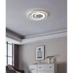 Candeeiro de teto LED redondo branco PALAGIANO EGLO 32053