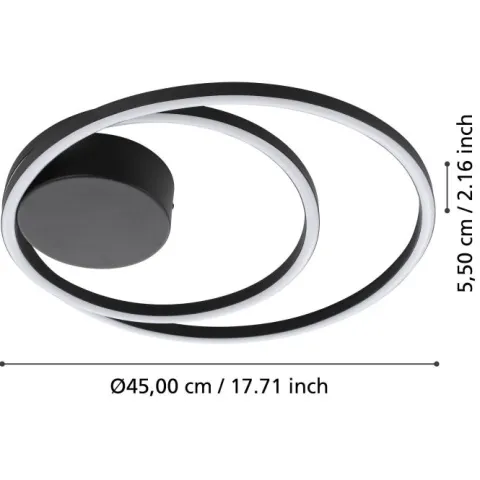 Candeeiro de teto LED RUOTALE EGLO 900471