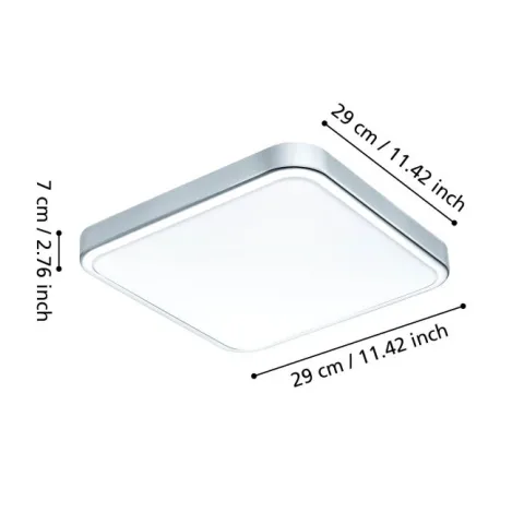 Candeeiro de teto MANILVA 1 EGLO 96229