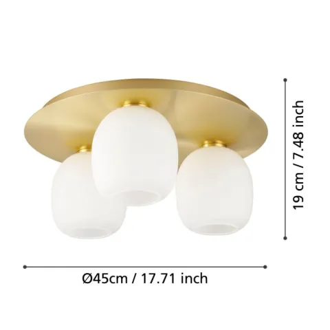 Candeeiro de teto MANZANARES EGLO 900304