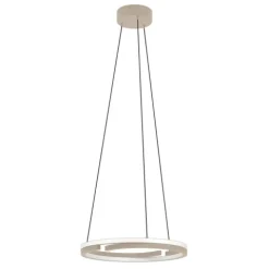 Candeeiro de teto Mezzomonte, bege, iluminação inteligente ajustável - Eglo