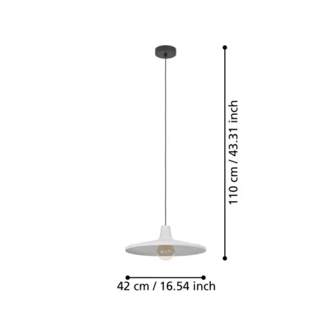 Candeeiro de teto MINIERE EGLO 900833