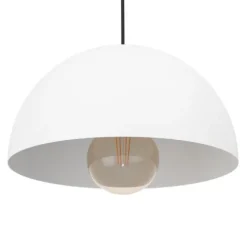 Candeeiro de teto minimalista em aço branco GAETANO EGLO 901135