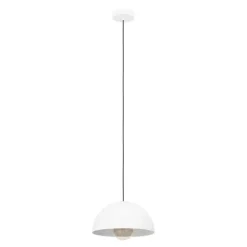 Candeeiro de teto minimalista em aço branco GAETANO EGLO 901135