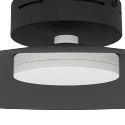 Candeeiro de teto moderno em metal preto mate CONOMAVILLA-Z EGLO 902182