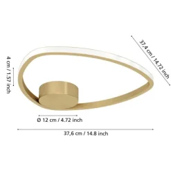 Candeeiro de teto MOSCHELLA EGLO 902149