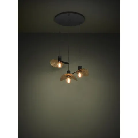 Candeeiro de teto pendente com design natural SACEDA EGLO 390395
