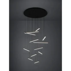 Candeeiro de teto pendente LED com doze hastes LINDOZA EGLO 390351