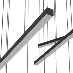 Candeeiro de teto pendente LED com doze hastes LINDOZA EGLO 390351