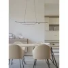 Candeeiro de teto preto e branco GRISOLIA EGLO 901207