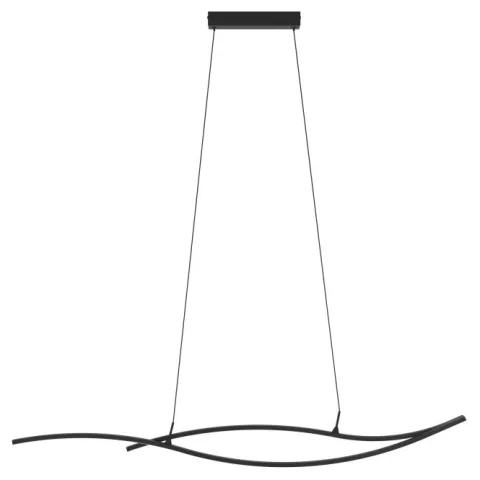 Candeeiro de teto preto e branco GRISOLIA EGLO 901207