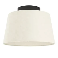 Candeeiro de teto preto e branco em têxtil FEBRES EGLO 901259