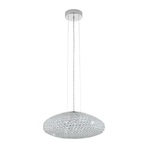 Candeeiro de Teto Suspenso CLEMENTE EGLO com Vidro Cristal Claro Elegante 95287