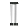 Candeeiro de teto suspenso com 10 luzes LED e efeito bolhas BERNABETA EGLO 39708