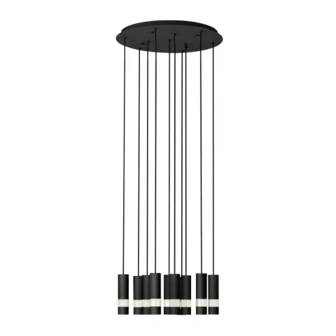 Candeeiro de teto suspenso com 10 luzes LED e efeito bolhas BERNABETA EGLO 39708