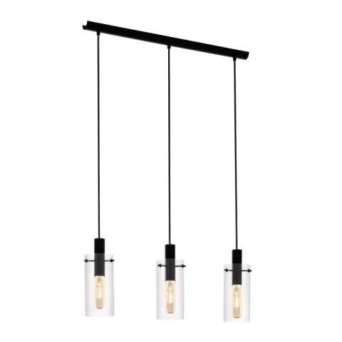 Candeeiro de teto suspenso com vidro transparente MONTEFINO EGLO 97367