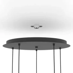 Candeeiro de teto suspenso com 5 elementos orgânicos SERENARA EGLO 390183
