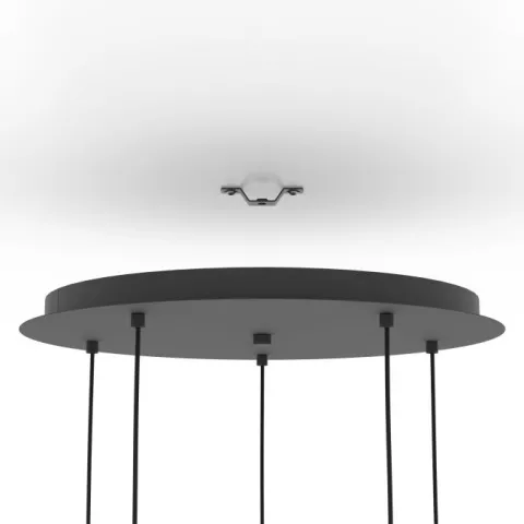 Candeeiro de teto suspenso com 5 elementos orgânicos SERENARA EGLO 390183