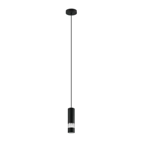 Candeeiro de teto suspenso com difusor cilíndrico e efeito bolhas BERNABETA EGLO 39705