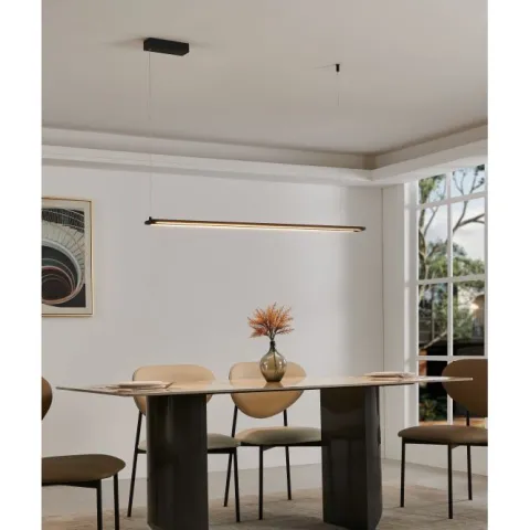 Candeeiro de teto suspenso com LED regulável AMONTILLADO EGLO 98492