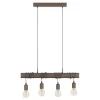 Candeeiro de teto suspenso com 4 lâmpadas TOWNSHEND EGLO 43523