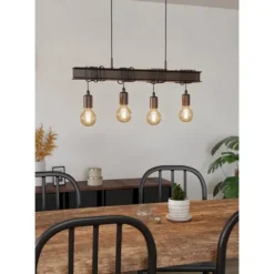 Candeeiro de teto suspenso com 4 lâmpadas TOWNSHEND EGLO 43523