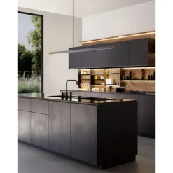 Candeeiro de teto suspenso com LED e madeira LISCIANA EGLO 900175