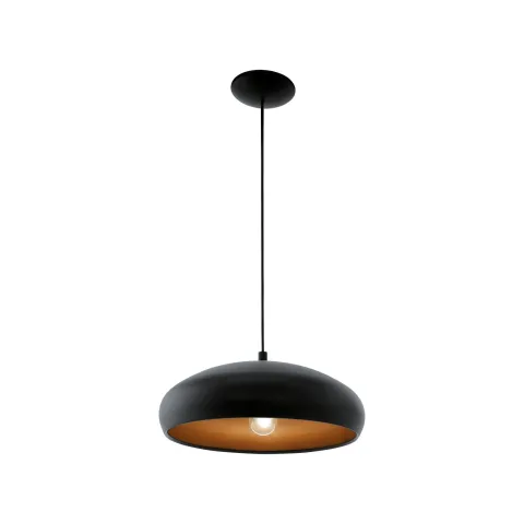 Candeeiro de Teto Suspenso com Aço Branco e Cobre 94605 EGLO 94605