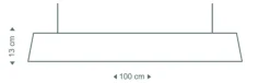 Candeeiro de teto suspenso em madeira Owalo 7000 - Secto Design