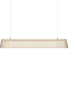 Candeeiro de teto suspenso em madeira Owalo 7000 - Secto Design