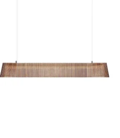 Candeeiro de teto suspenso em madeira Owalo 7000 - Secto Design