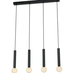 Candeeiro de teto suspenso em metal preto CORTENOVA EGLO 98057