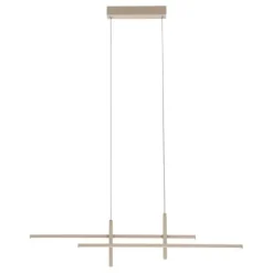 Candeeiro de Teto Suspenso TREPILIANO LED Areia Design Moderno 901887
