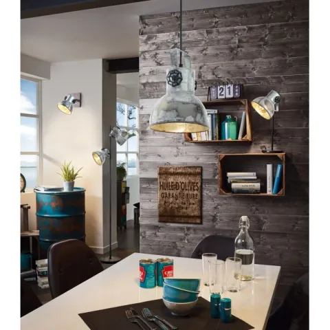 Candeeiro de Teto Suspenso Vintage Barnstaple EGLO 49619