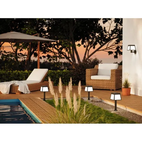 Candeeiro solar de parede com sensor de movimento ALTILIA EGLO 901073