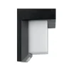 Candeeiro solar de parede preto e branco UTRERA EGLO 48968