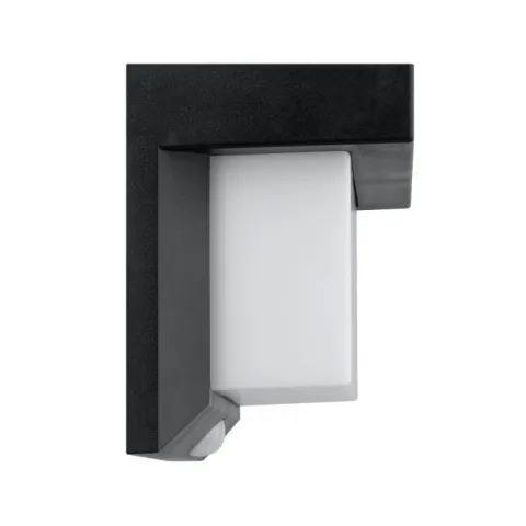 Candeeiro solar de parede preto e branco UTRERA EGLO 48968
