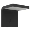 Candeeiro solar de parede preto e branco SPIANTE EGLO 901082