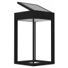 Candeeiro solar de parede preto e branco SUZZARA EGLO 901083